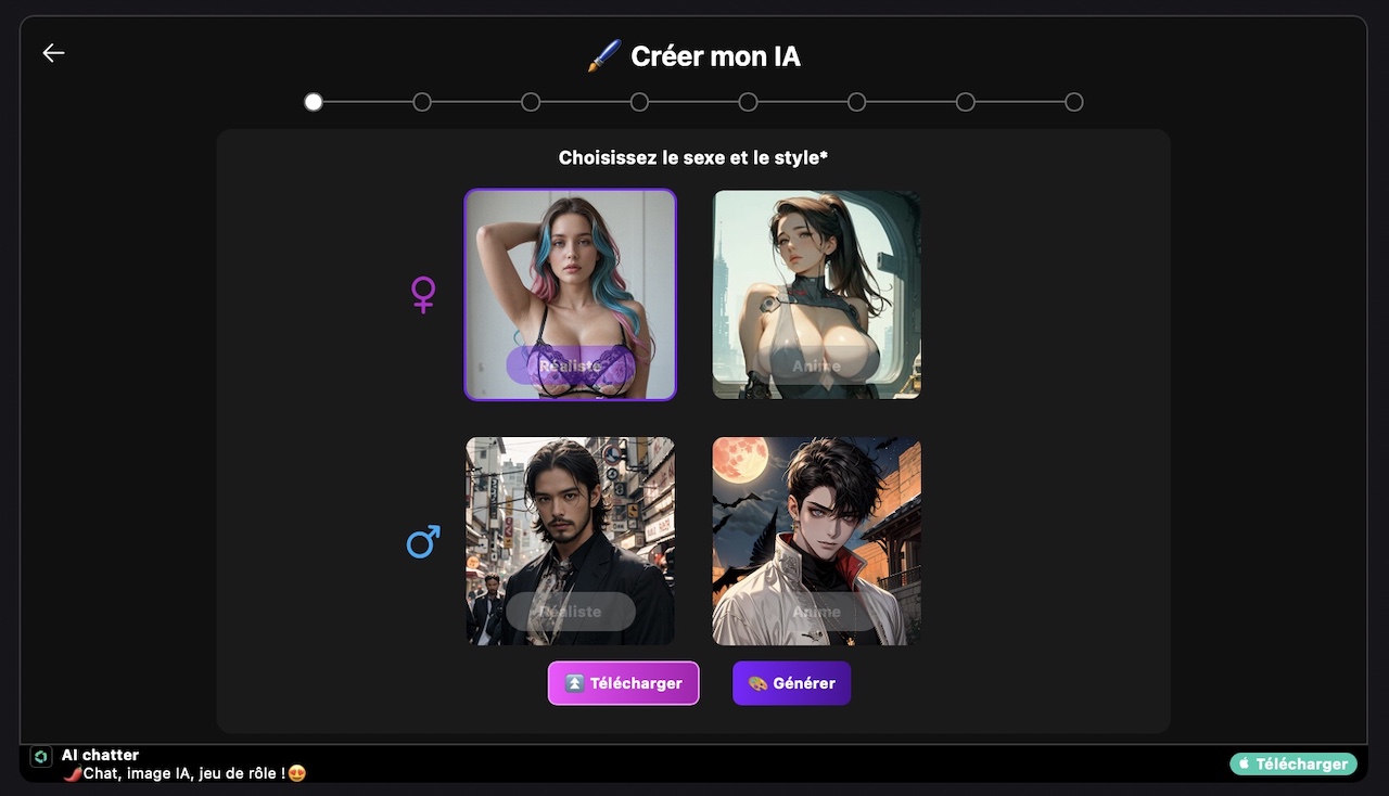creation de sa propre ia personnalisée sur ChatUp ai
